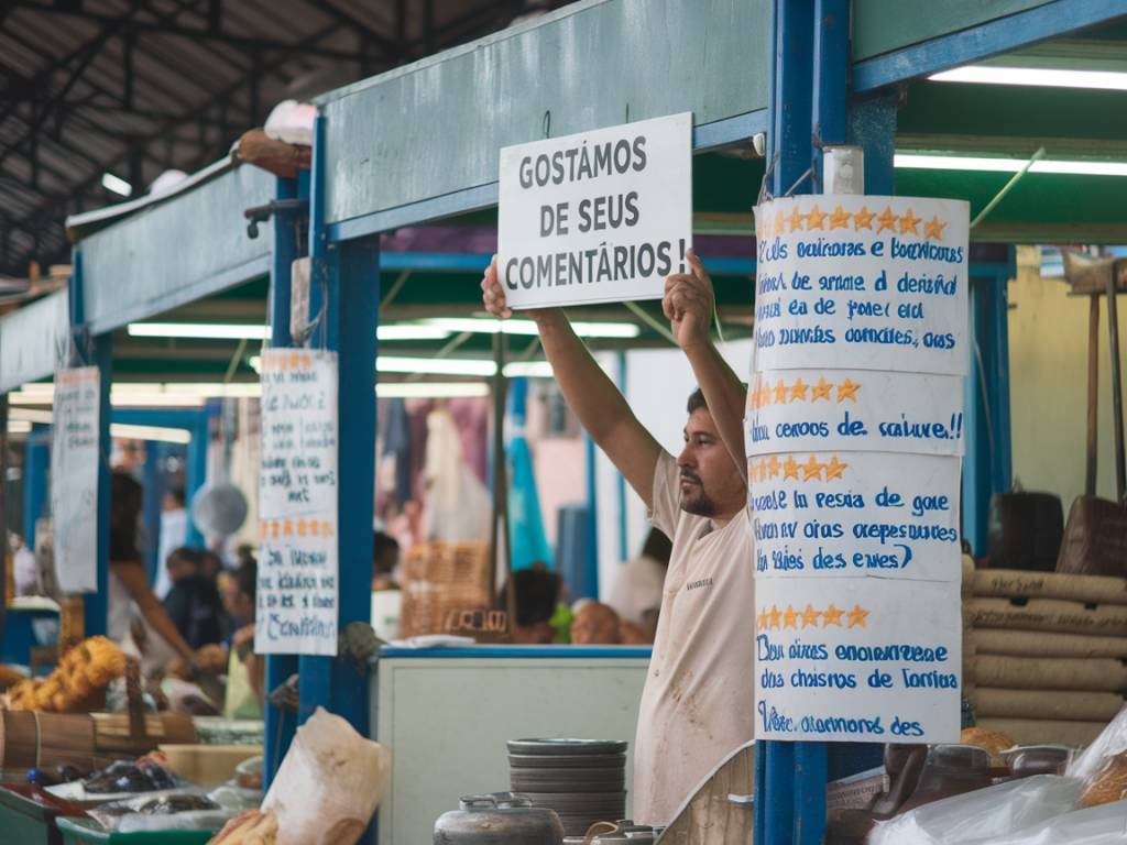 Como gerenciar reviews e feedbacks dos clientes no marketplace